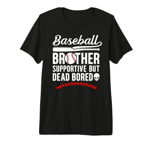Baseball Brother Supportive Baseball T-Shirt - Minimalist Print for Adults - T-Shirt, Sweatshirt, Hoodie