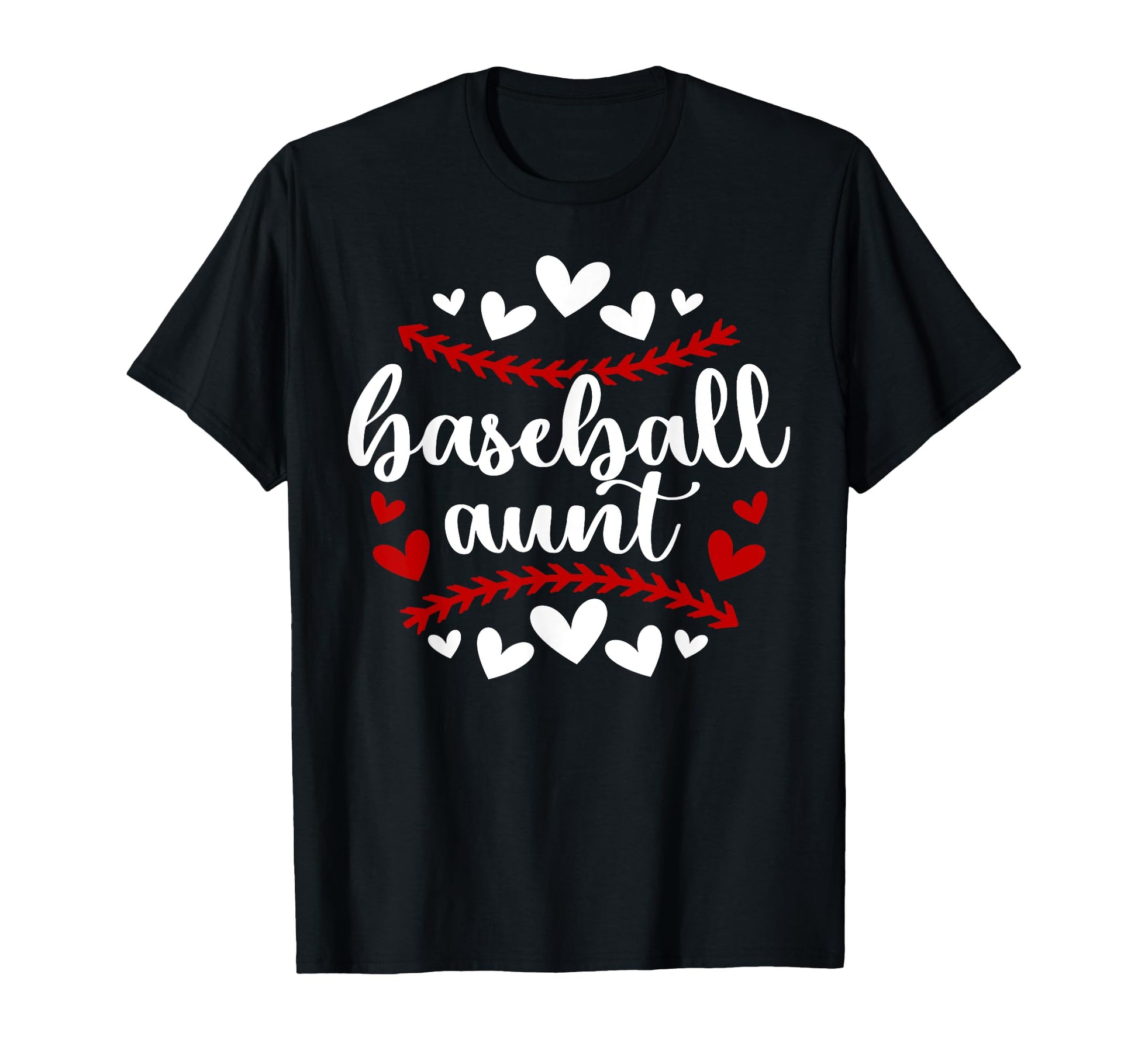 Baseball Aunt Baseball Player Auntie T-Shirt - Novelty Apparel Men Women - T-Shirt, Sweatshirt, Hoodie