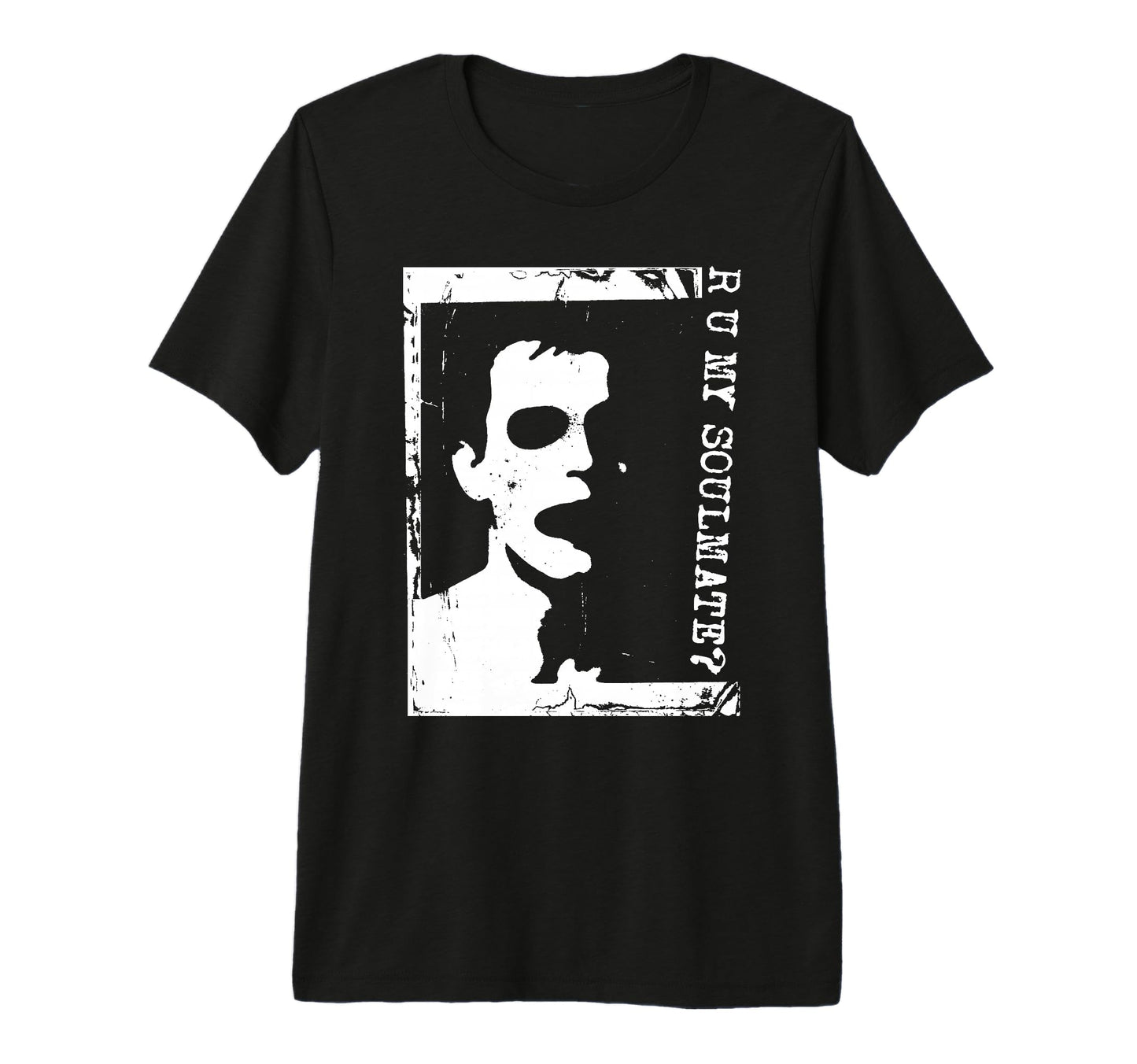 Punk Goth 90S Grunge Stencil Distressed T-Shirt - Trendy Graphic Men Women - T-Shirt, Sweatshirt, Hoodie