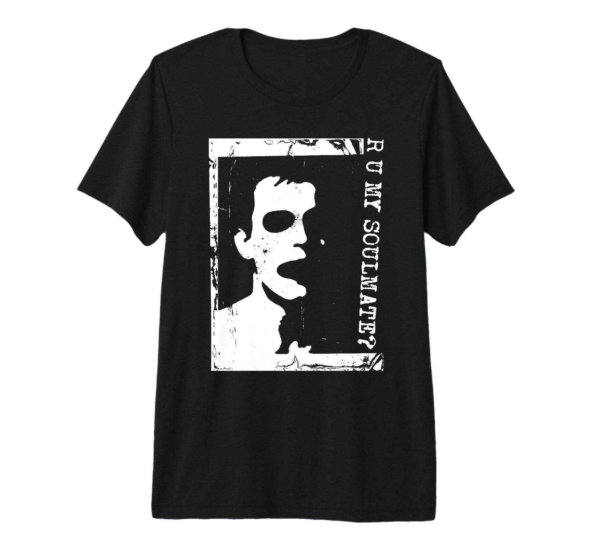 Punk Goth 90S Grunge Stencil Distressed T-Shirt - Trendy Graphic Men Women - T-Shirt, Sweatshirt, Hoodie