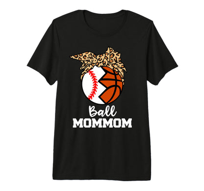 Ball Mommom Funny Baseball T-Shirt - Aesthetic Graphic for Adults - T-Shirt, Sweatshirt, Hoodie