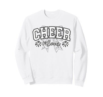 Football Cheer Mom Game Day Leopard Sweatshirt - Fun Novelty Design Unisex - T-Shirt, Sweatshirt, Hoodie
