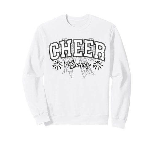 Football Cheer Mom Game Day Leopard Sweatshirt - Fun Novelty Design Unisex - T-Shirt, Sweatshirt, Hoodie
