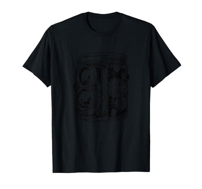 Photography Lovers Camera Sketch T-Shirt - Unique Graphic Men Women - T-Shirt, Sweatshirt, Hoodie