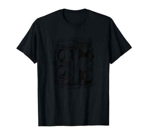 Photography Lovers Camera Sketch T-Shirt - Unique Graphic Men Women - T-Shirt, Sweatshirt, Hoodie