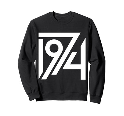 1974 Birthday Grunge Alternative Sweatshirt - Novelty Apparel Men Women - T-Shirt, Sweatshirt, Hoodie