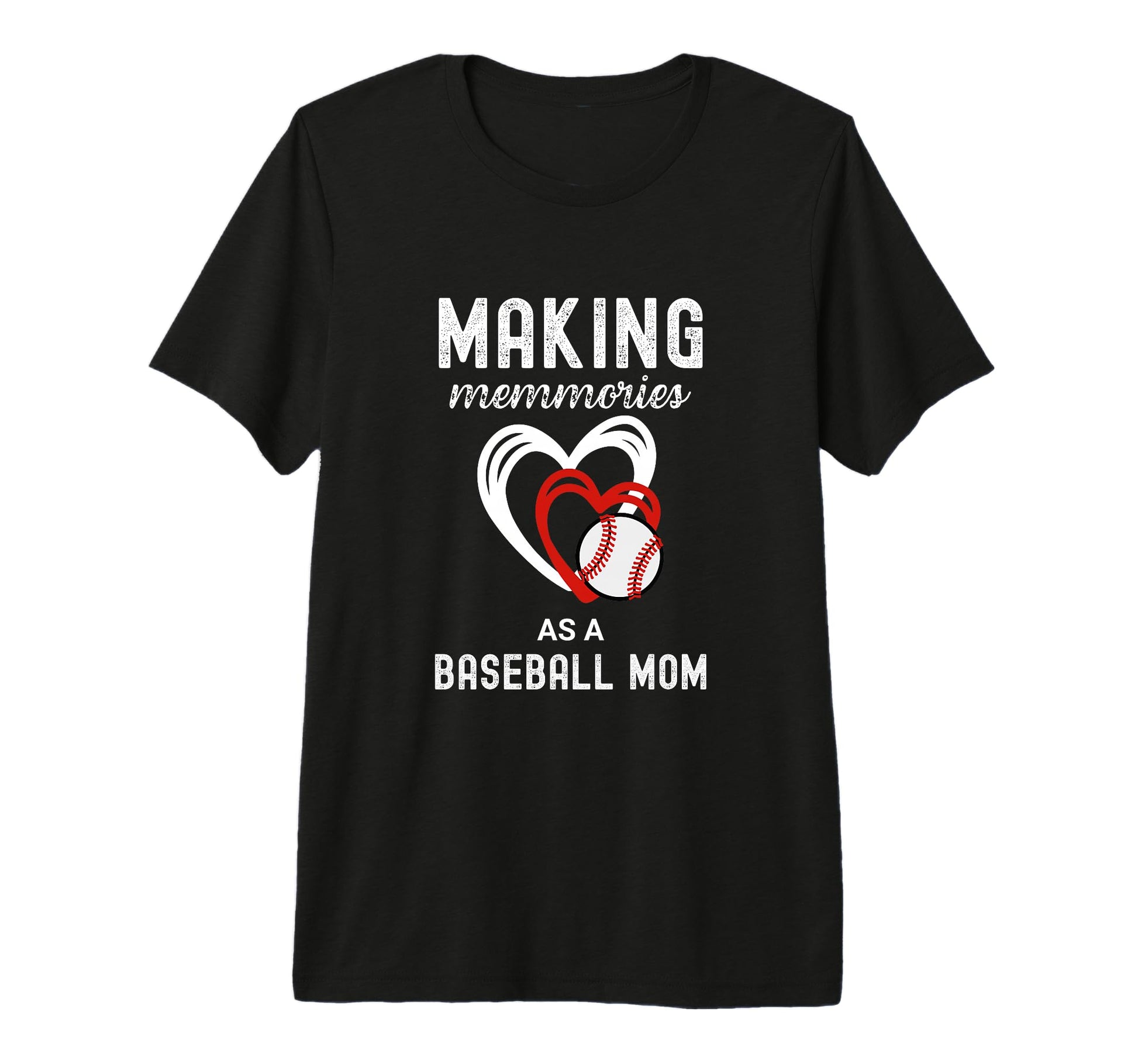 Baseball Mom Life Making Memories As T-Shirt - Aesthetic Graphic Men Women - T-Shirt, Sweatshirt, Hoodie
