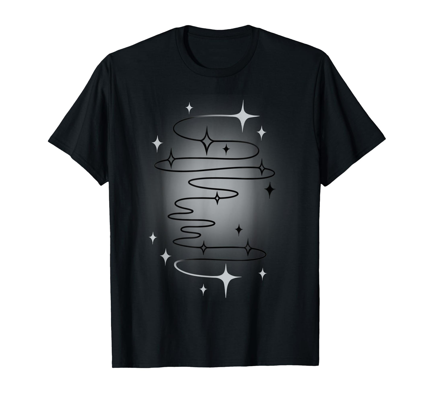 Y2K Star Road Starry Sky 90S T-Shirt - Novelty Apparel Men Women - T-Shirt, Sweatshirt, Hoodie