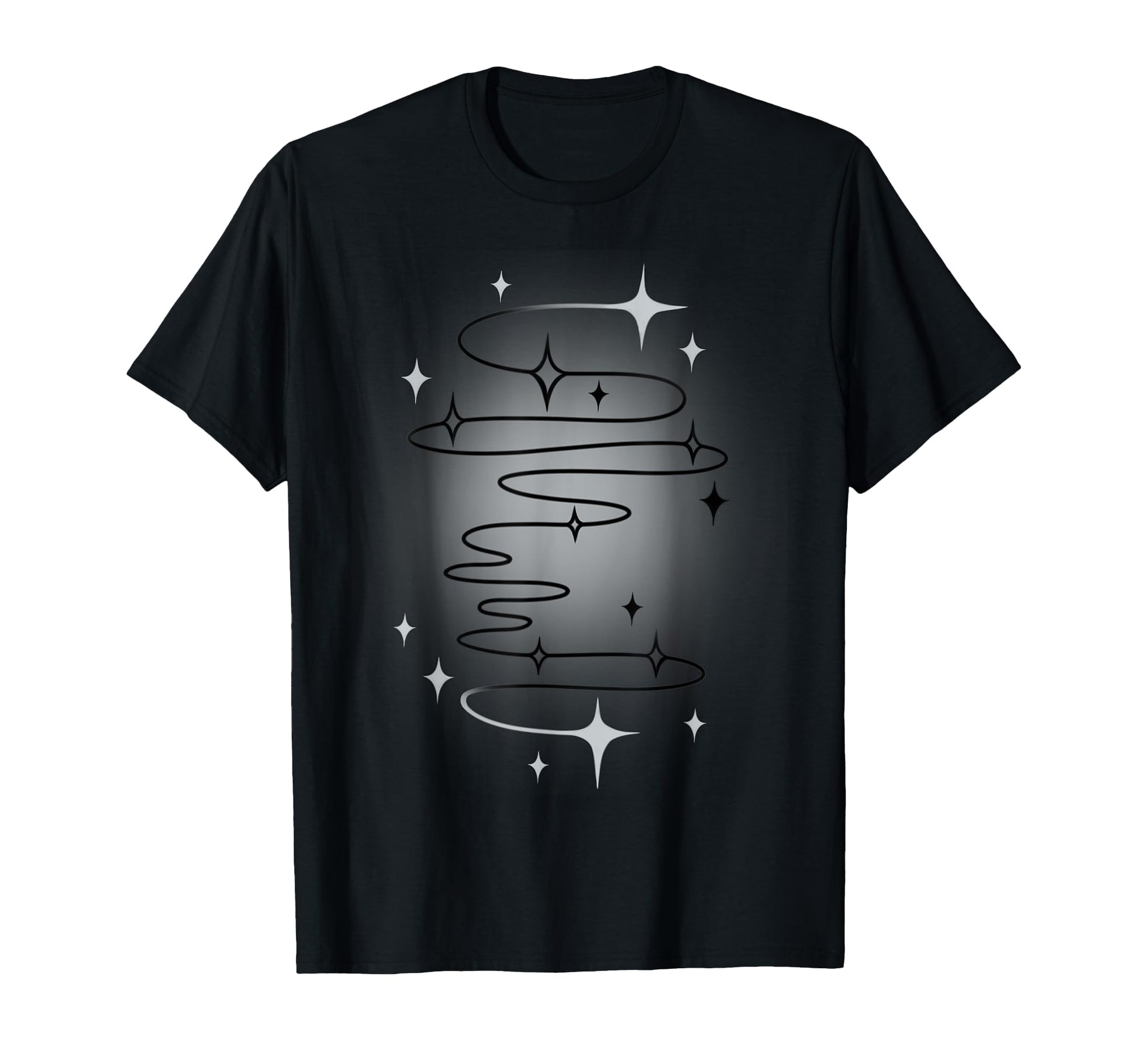 Y2K Star Road Starry Sky 90S T-Shirt - Novelty Apparel Men Women - T-Shirt, Sweatshirt, Hoodie