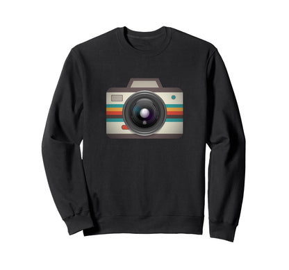 Photography Lovers Camera Photographer Sweatshirt - Unique Graphic Unisex - T-Shirt, Sweatshirt, Hoodie