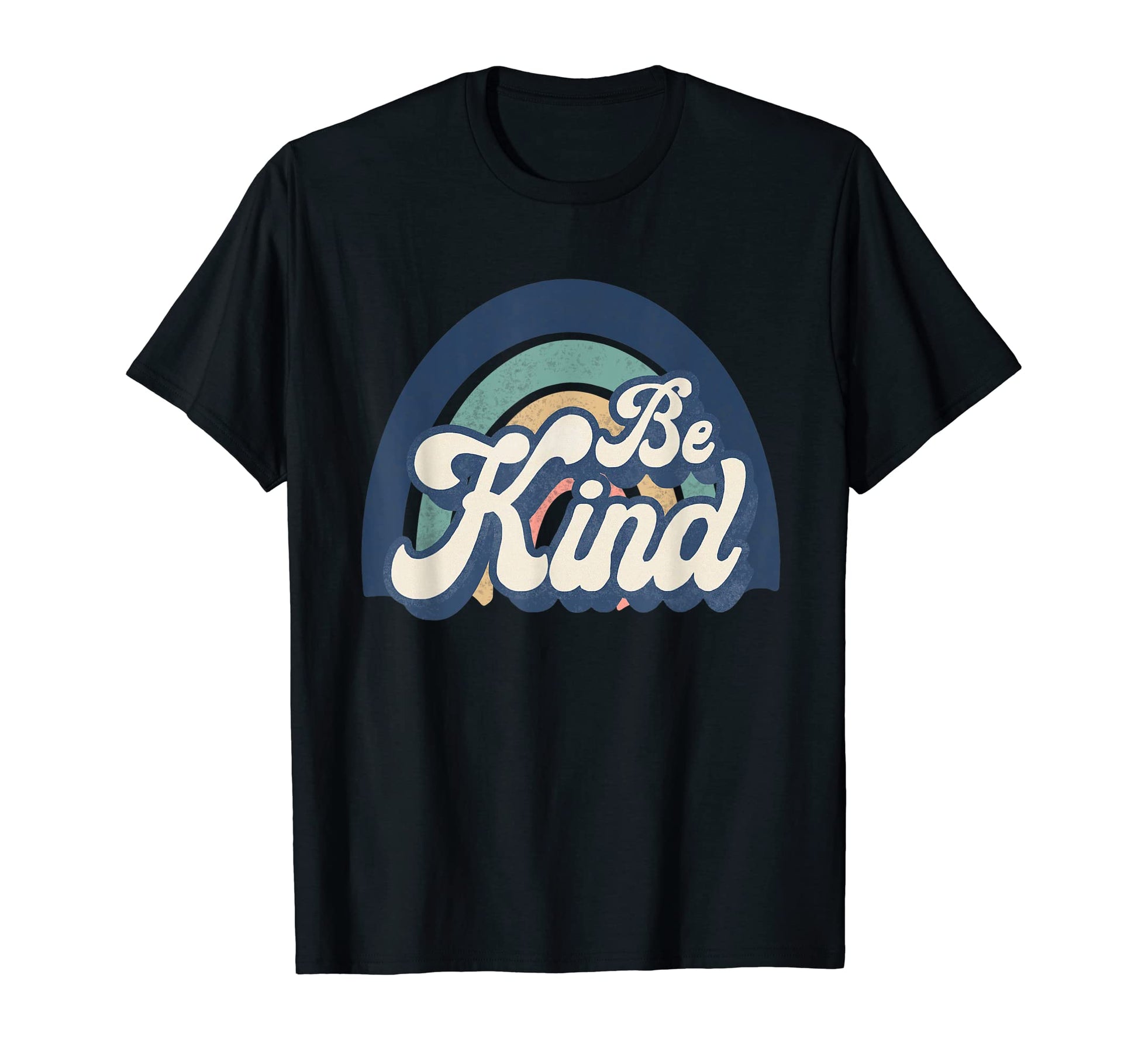 Be Kind Rainbow T-Shirt - Minimalist Print Unisex - T-Shirt, Sweatshirt, Hoodie