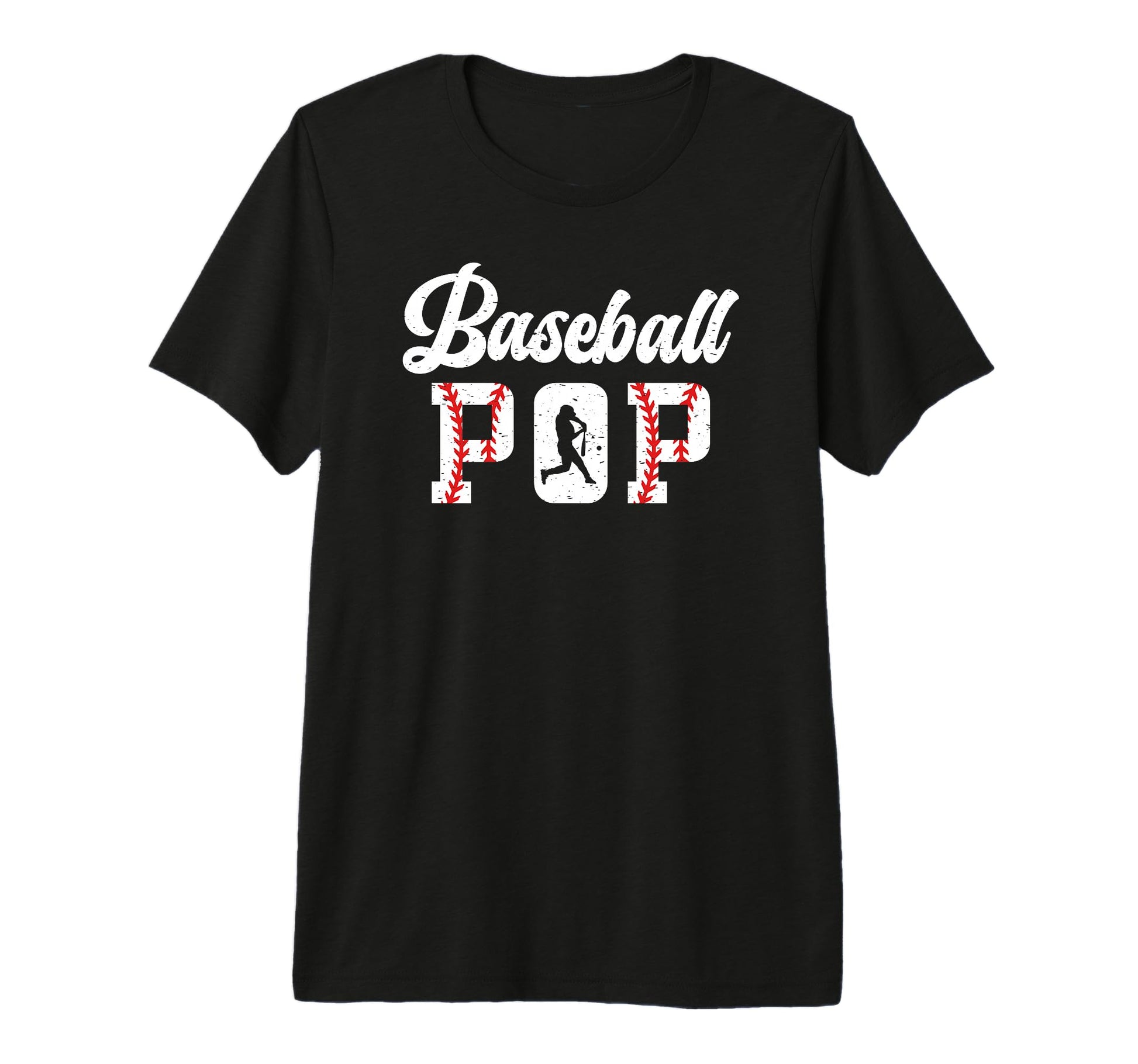 Mens Baseball Pop Grandpa Pop T-Shirt - Custom Art Print Men Women - T-Shirt, Sweatshirt, Hoodie
