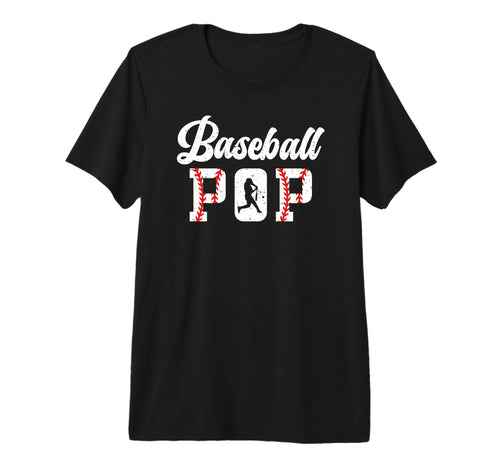 Mens Baseball Pop Grandpa Pop T-Shirt - Custom Art Print Men Women - T-Shirt, Sweatshirt, Hoodie