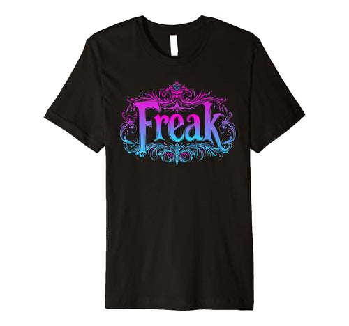 Mens Freak Gothic Alt Grunge Hip T-Shirt - Casual Everyday Wear for Adults - T-Shirt, Sweatshirt, Hoodie