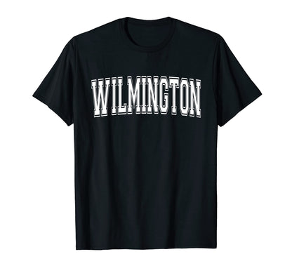 Wilmington De Delaware Usa Sports Varsity T-Shirt - Unique Graphic Unisex - T-Shirt, Sweatshirt, Hoodie