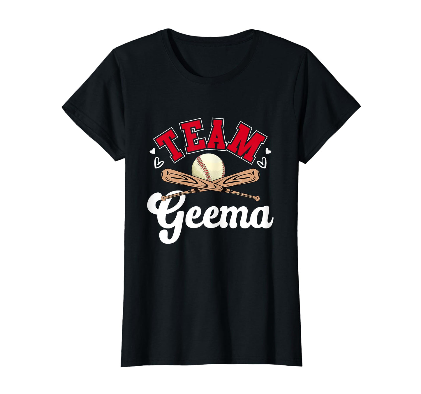 Team Geema Mothers Day Baseball T-Shirt - Custom Art Print for Adults - T-Shirt, Sweatshirt, Hoodie