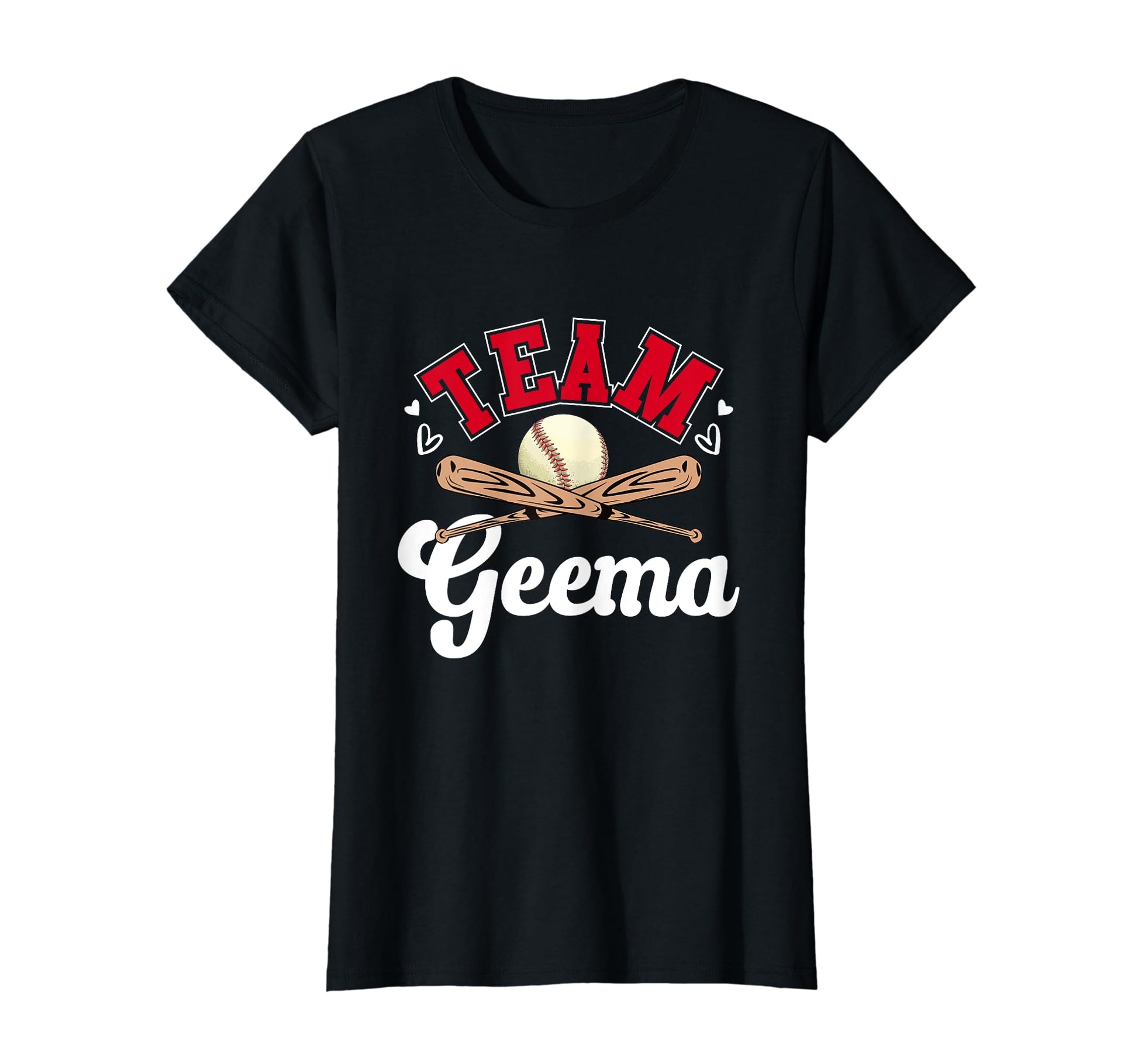Team Geema Mothers Day Baseball T-Shirt - Custom Art Print for Adults - T-Shirt, Sweatshirt, Hoodie