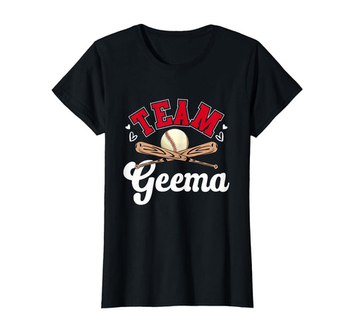 Team Geema Mothers Day Baseball T-Shirt - Custom Art Print for Adults - T-Shirt, Sweatshirt, Hoodie