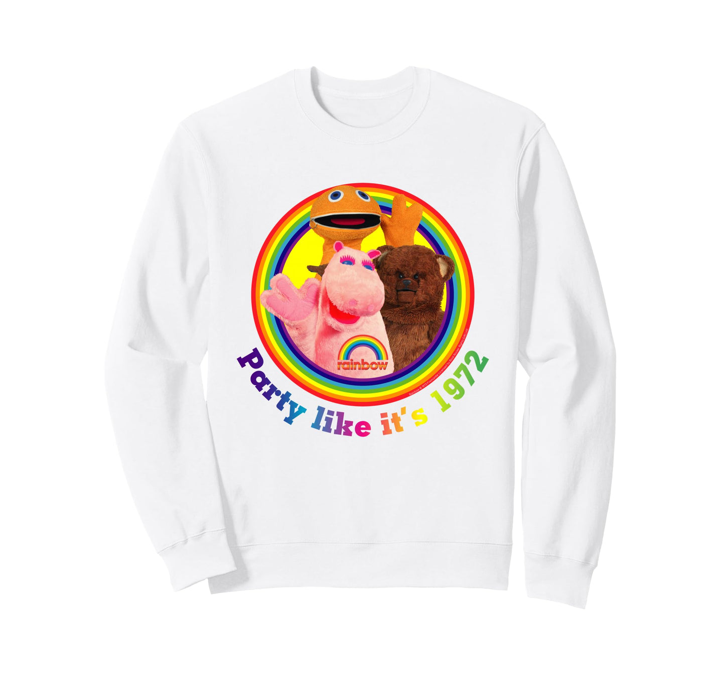 Party Like Its 1972 Zippy Bungle Sweatshirt - Fun Novelty Design Unisex - T-Shirt, Sweatshirt, Hoodie