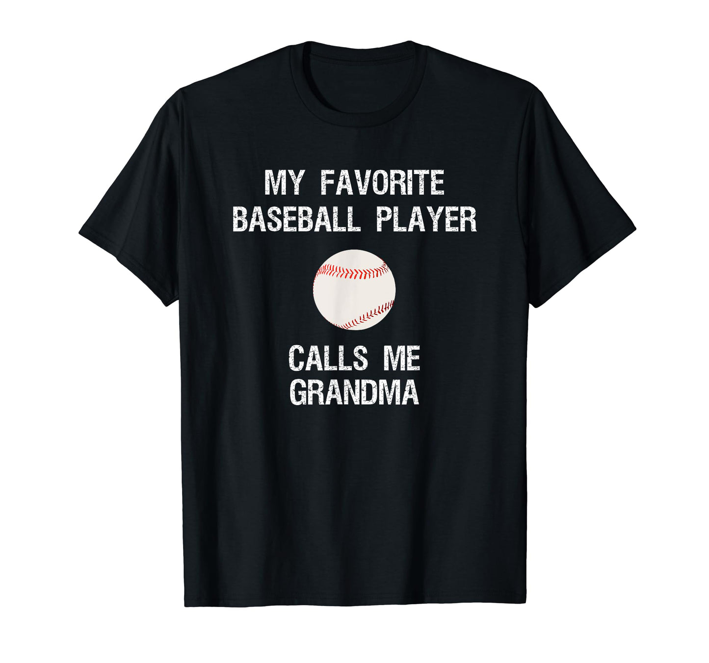 Baseball Grandma Funny Proud T-Shirt - Fun Novelty Design for Adults - T-Shirt, Sweatshirt, Hoodie