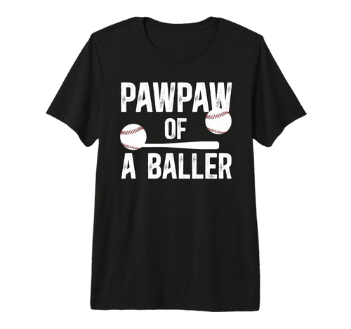 Mens Pawpaw Baller Baseball Pawpaw T-Shirt - Unique Graphic Unisex - T-Shirt, Sweatshirt, Hoodie