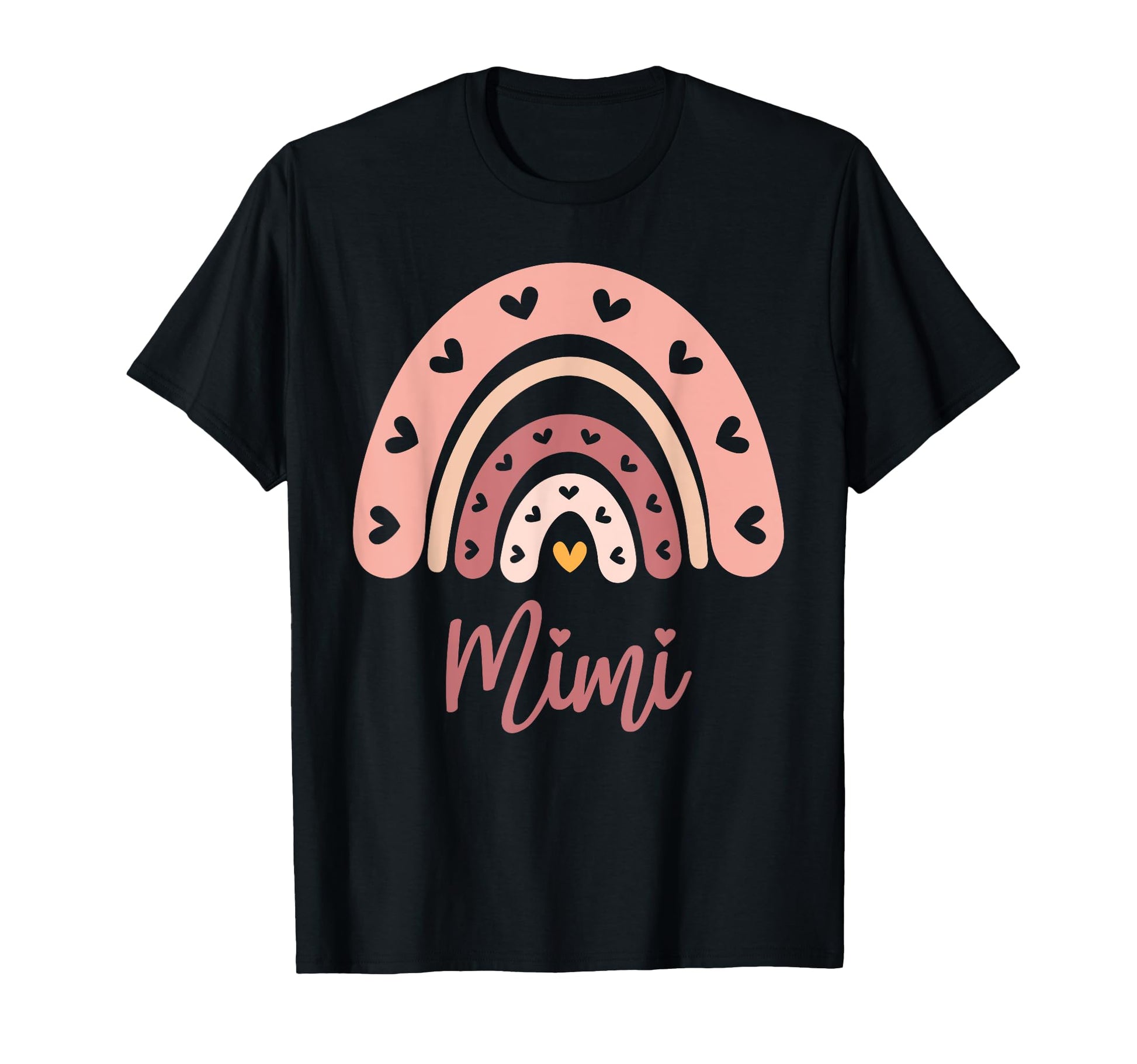 Mimi Birthday Rainbow Boho Mimi T-Shirt - Aesthetic Graphic Men Women - T-Shirt, Sweatshirt, Hoodie