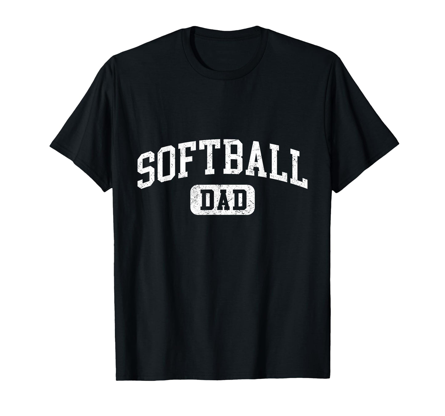 Softball Dad Funny Lettering Fathers Day T-Shirt - Streetwear Style Unisex - T-Shirt, Sweatshirt, Hoodie