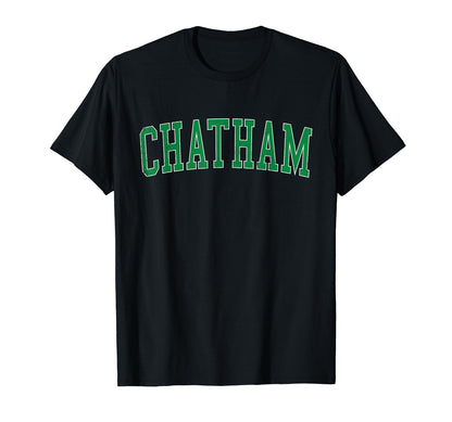Chatham Il Distressed Green Varsity T-Shirt - Streetwear Style for Adults - T-Shirt, Sweatshirt, Hoodie