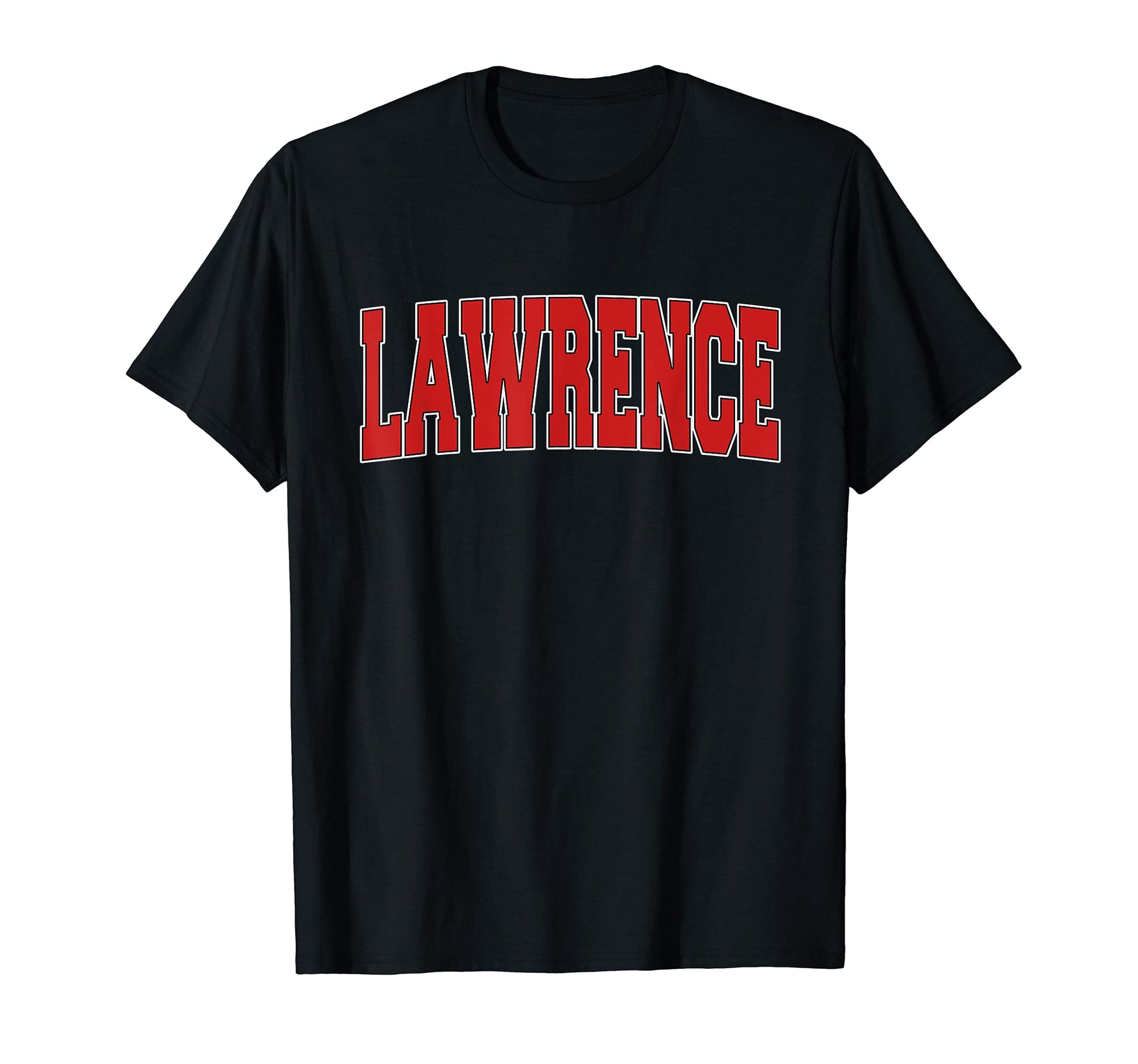 Lawrence Ks Kansas Varsity Usa Sports T-Shirt - Minimalist Print Men Women - T-Shirt, Sweatshirt, Hoodie