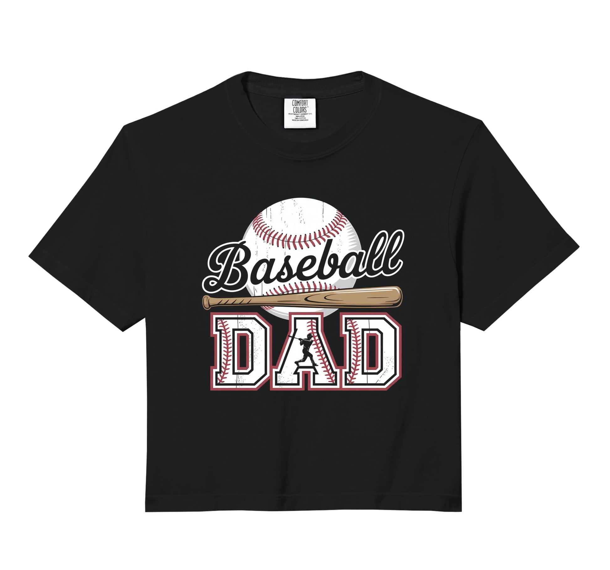 Baseball Dad Wife Daughter Happy T-Shirt - Novelty Apparel Men Women - T-Shirt, Sweatshirt, Hoodie