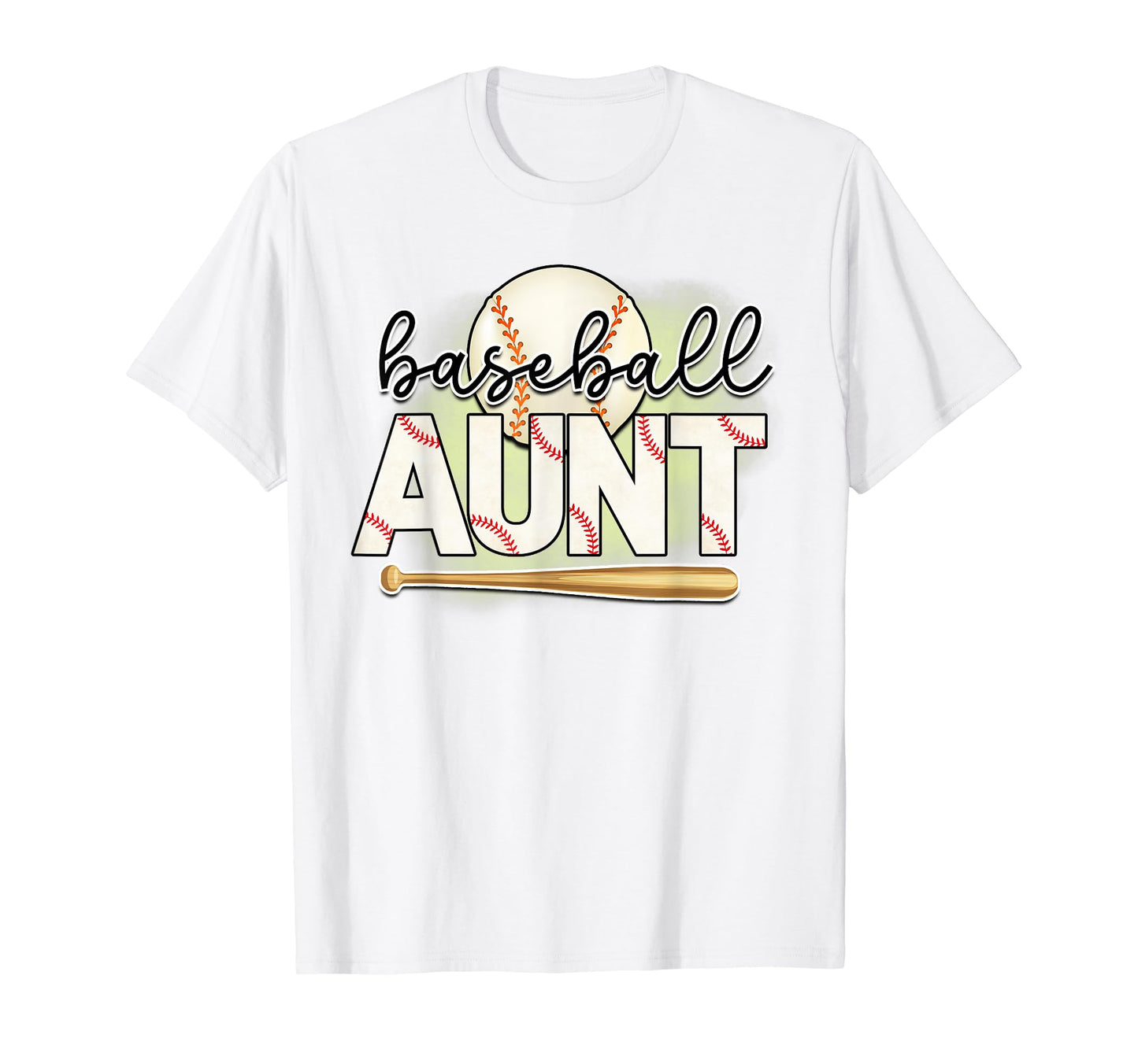 Baseball Aunt Is Baseball Fan Is T-Shirt - Streetwear Style for Adults - T-Shirt, Sweatshirt, Hoodie