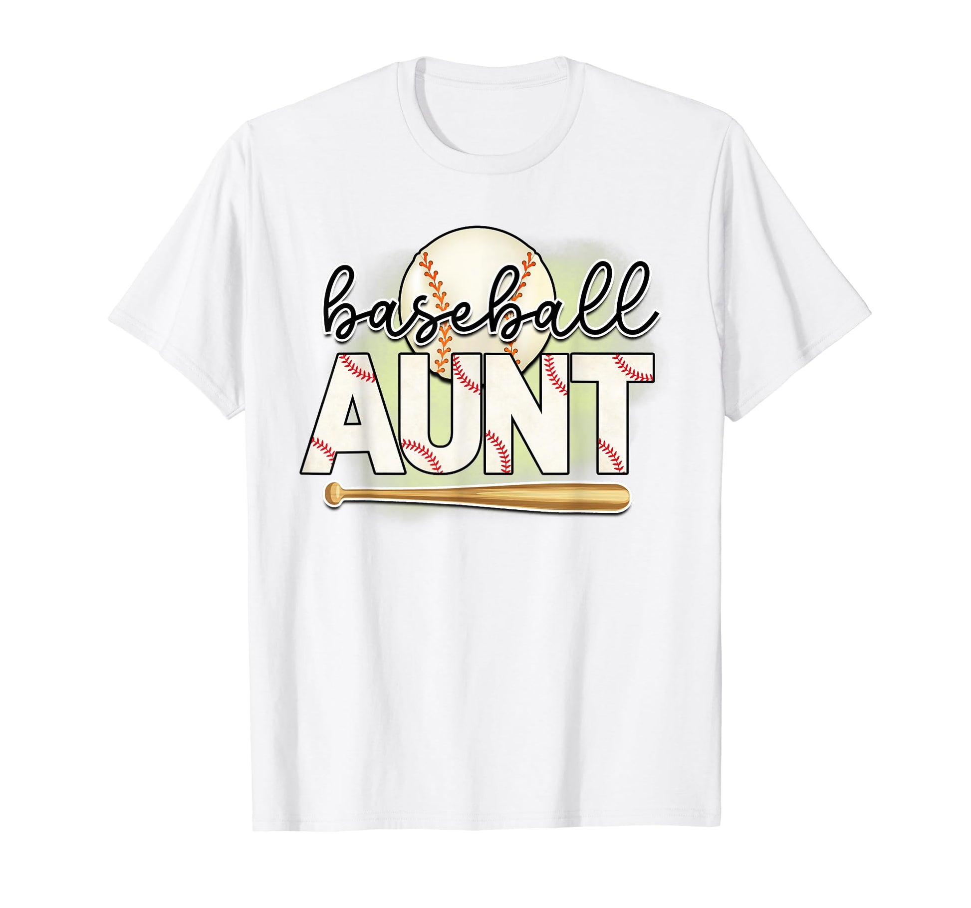 Baseball Aunt Is Baseball Fan Is T-Shirt - Streetwear Style for Adults - T-Shirt, Sweatshirt, Hoodie