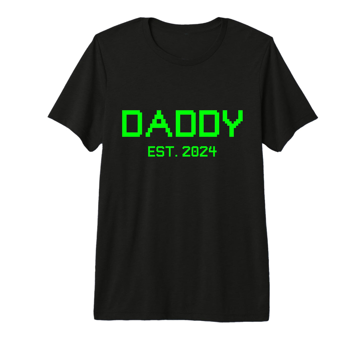 Daddy Est 2024 Gamer Daddy 2024 New T-Shirt - Aesthetic Graphic Men Women - T-Shirt, Sweatshirt, Hoodie