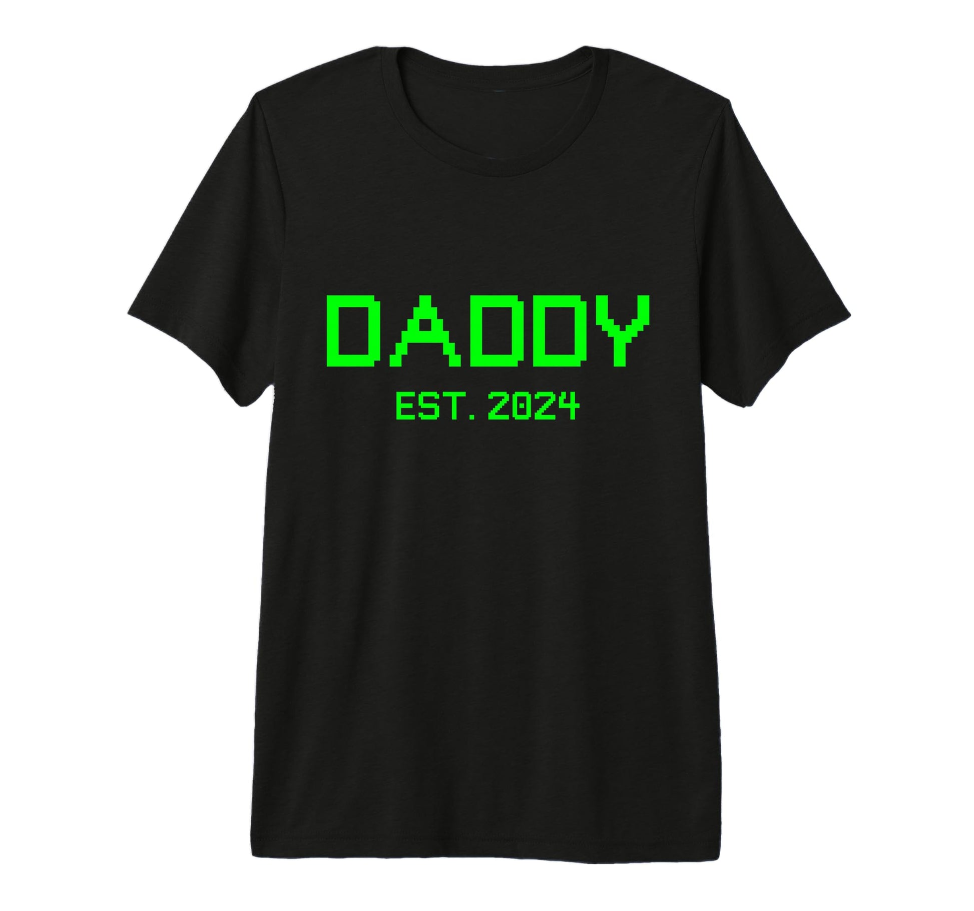 Daddy Est 2024 Gamer Daddy 2024 New T-Shirt - Aesthetic Graphic Men Women - T-Shirt, Sweatshirt, Hoodie