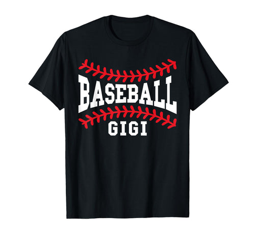 Baseball Gigi Grandma Laces Little T-Shirt - Custom Art Print for Adults - T-Shirt, Sweatshirt, Hoodie