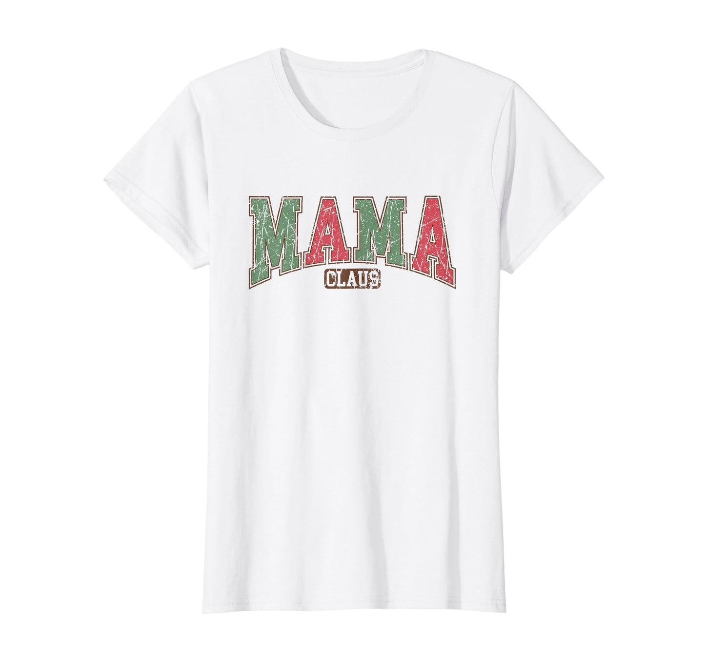 Mama Clause Costume Family Varsity Tees T-Shirt - Trendy Graphic Unisex - T-Shirt, Sweatshirt, Hoodie