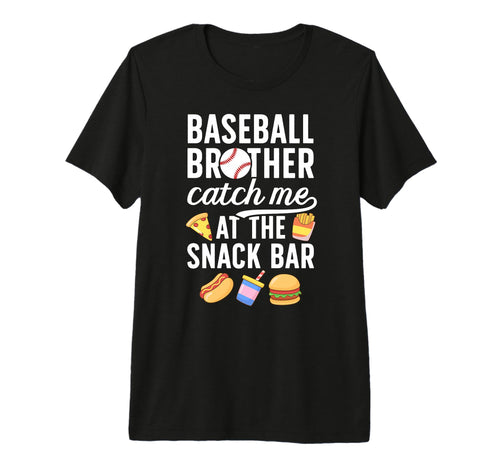 Baseball Brother Funny Brother Baseball T-Shirt - Graphic Print Unisex - T-Shirt, Sweatshirt, Hoodie