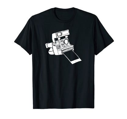 Instant Camera Eighties Photography T-Shirt - Trendy Graphic Men Women - T-Shirt, Sweatshirt, Hoodie