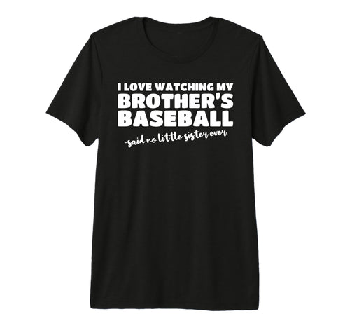 Baseball Sister Sibling From T-Shirt - Casual Everyday Wear for Adults - T-Shirt, Sweatshirt, Hoodie