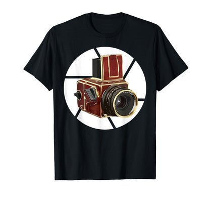 Camera Photography Film Lens T-Shirt - Aesthetic Graphic for Adults - T-Shirt, Sweatshirt, Hoodie