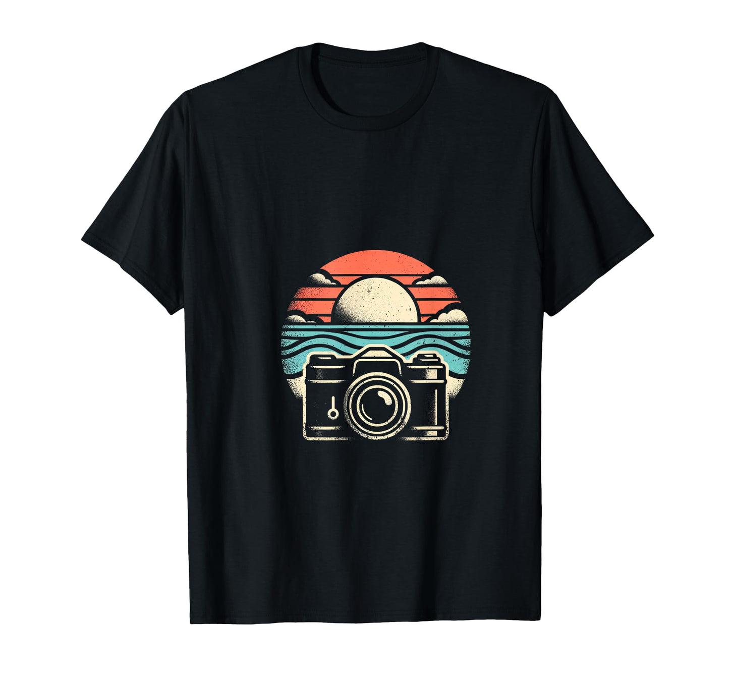 Sunset Camera Hoodie - Aesthetic Graphic for Adults - T-Shirt, Sweatshirt, Hoodie