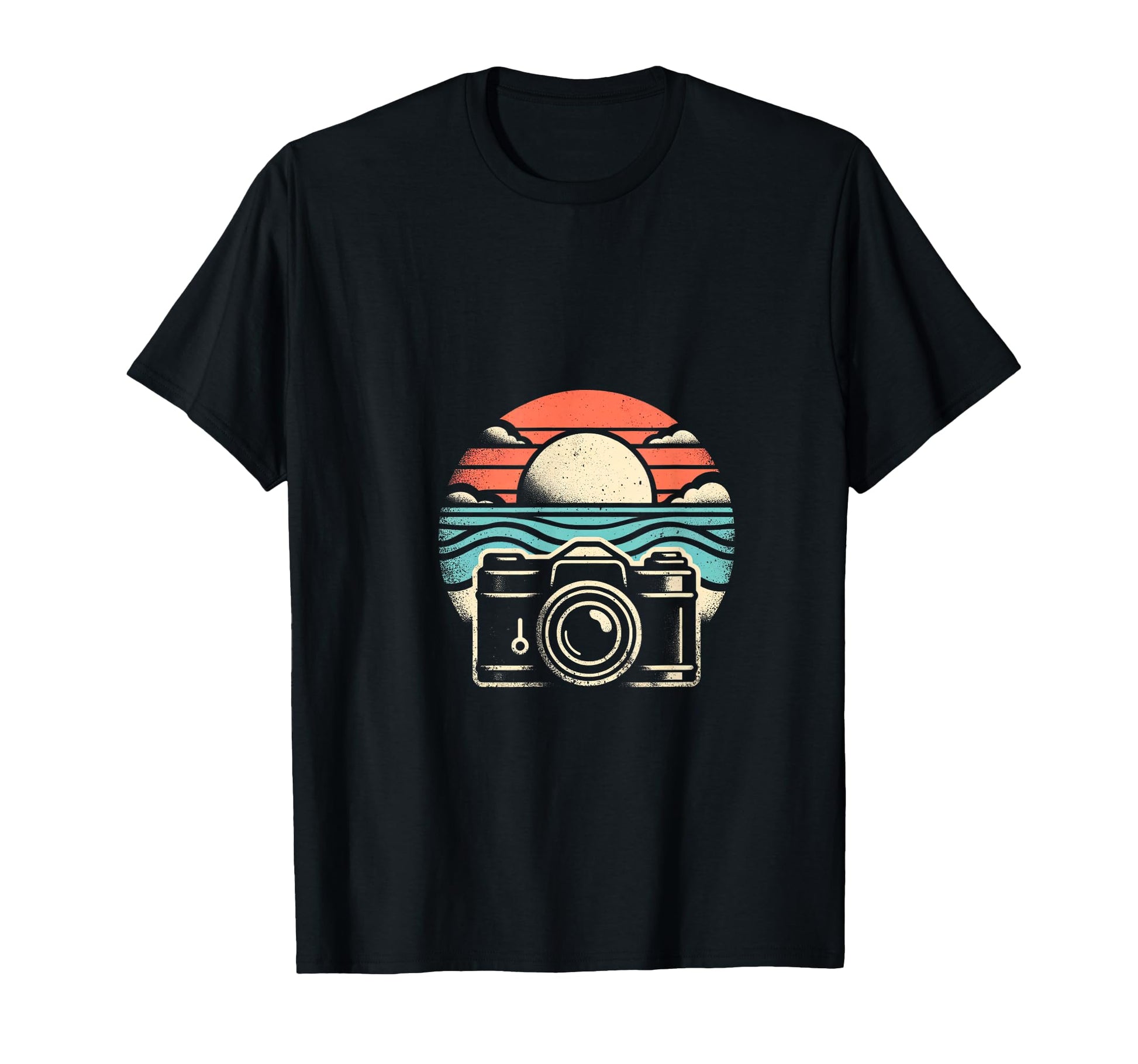 Sunset Camera Hoodie - Aesthetic Graphic for Adults - T-Shirt, Sweatshirt, Hoodie