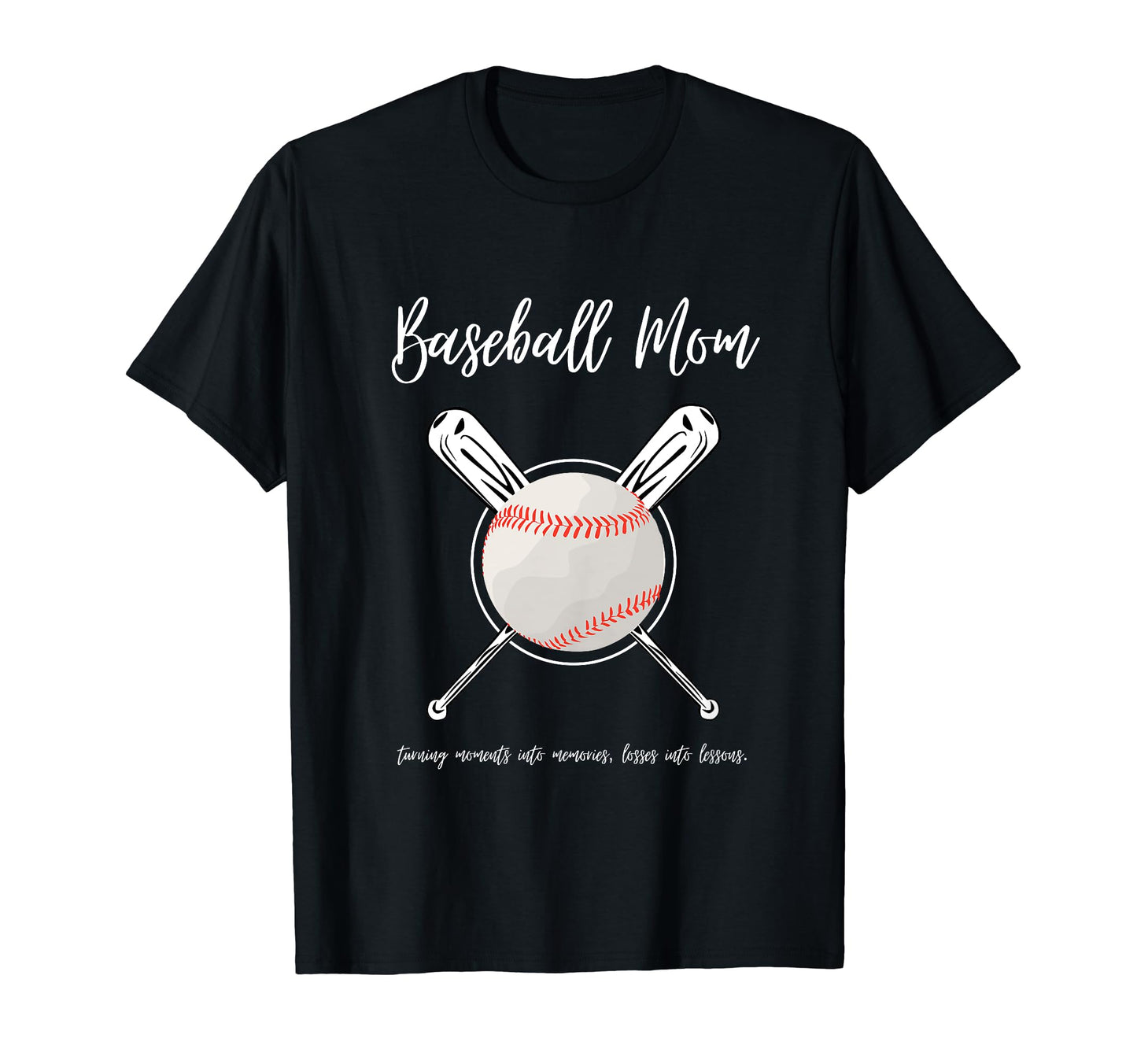 Baseball Mom T-Shirt - Novelty Apparel Unisex - T-Shirt, Sweatshirt, Hoodie