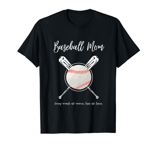 Baseball Mom T-Shirt - Novelty Apparel Unisex - T-Shirt, Sweatshirt, Hoodie