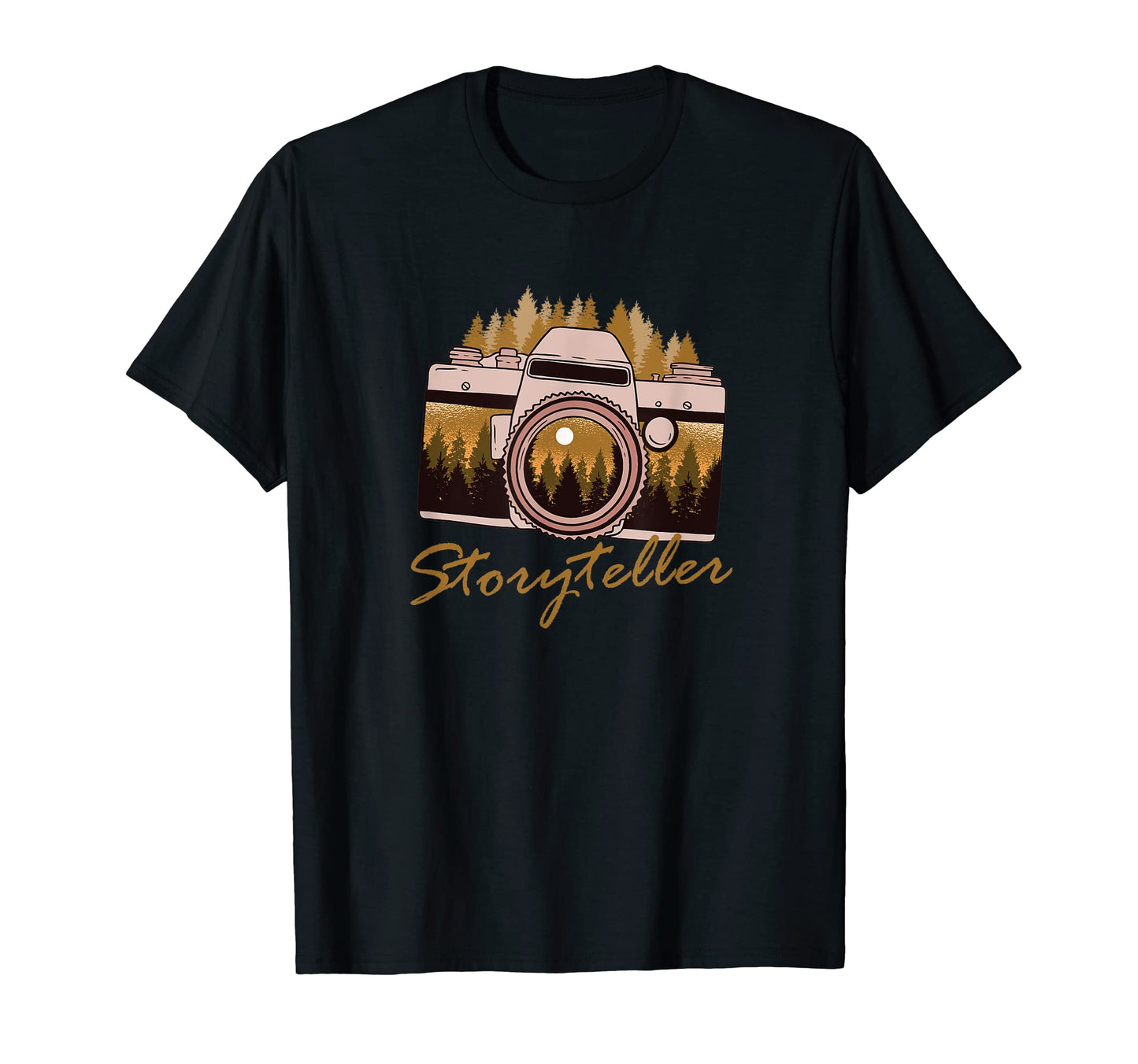 Storyteller Photographer Camera T-Shirt - Novelty Apparel for Adults - T-Shirt, Sweatshirt, Hoodie