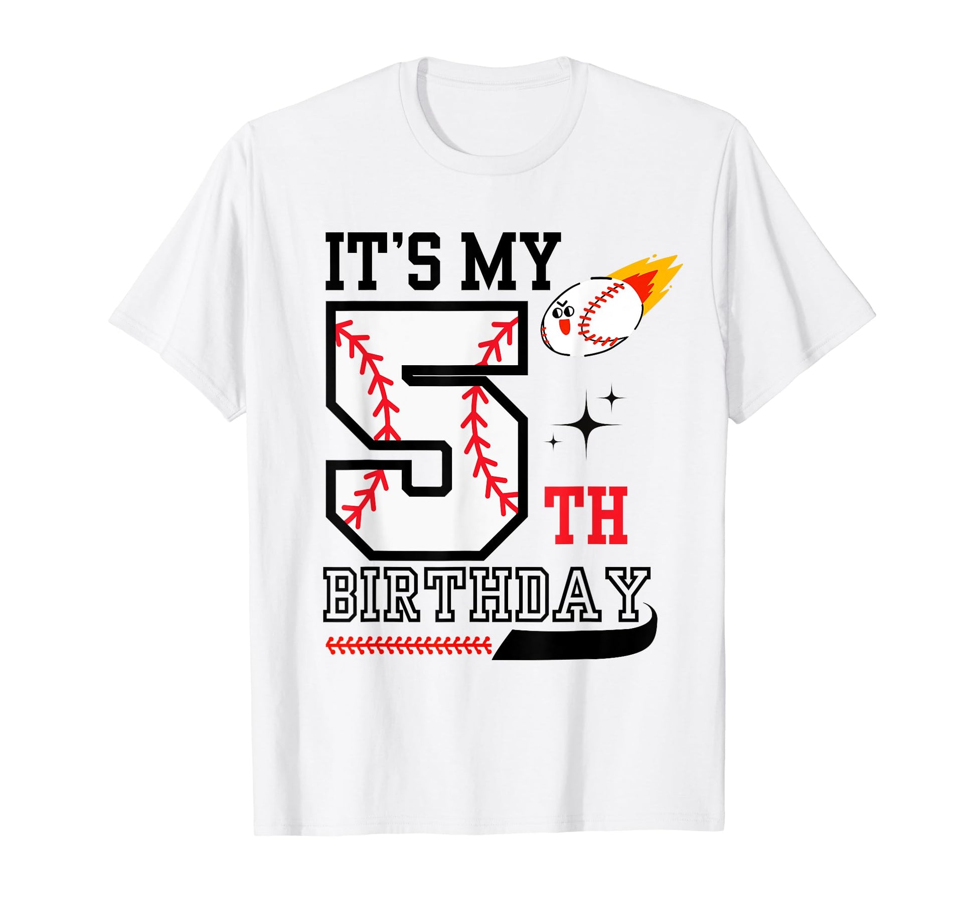 Its My 5Th Birthday Five Year Old T-Shirt - Aesthetic Graphic for Adults - T-Shirt, Sweatshirt, Hoodie