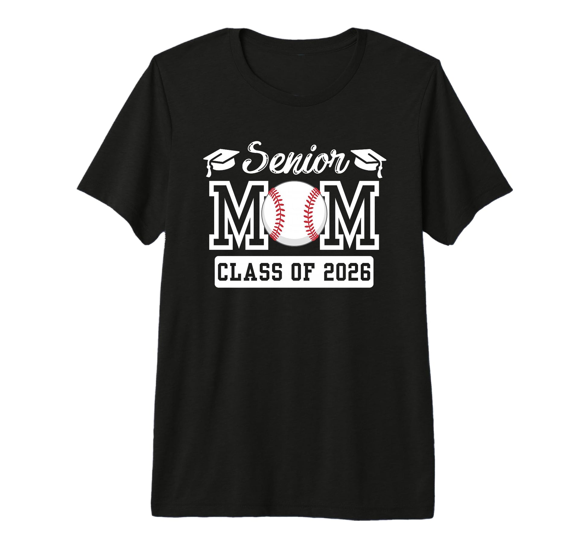 Senior Mom Class 2026 Mother Grad T-Shirt - Novelty Apparel for Adults - T-Shirt, Sweatshirt, Hoodie