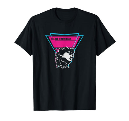 Vaporwave Aesthetic Angel Statue Gift T-Shirt - Graphic Print for Adults - T-Shirt, Sweatshirt, Hoodie