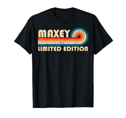 Maxey 70S 80S Sunset Stripe T-Shirt - Casual Everyday Wear Unisex - T-Shirt, Sweatshirt, Hoodie