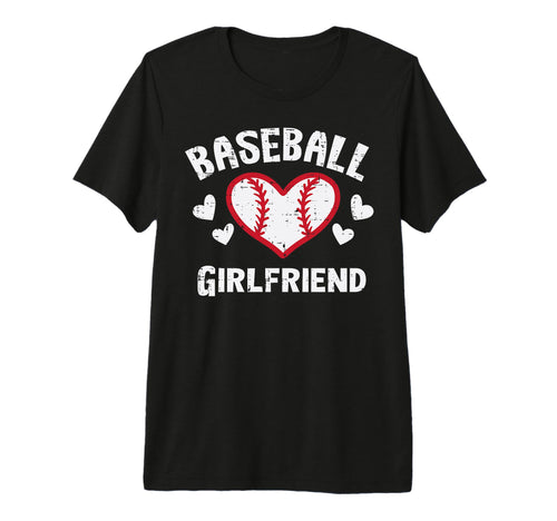 Baseball Girlfriend Heart Family T-Shirt - Custom Art Print Men Women - T-Shirt, Sweatshirt, Hoodie